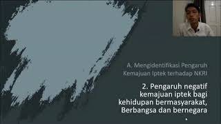 PKN : Pengaruh pengajuan iptek terhadap kemajuan NKRI..... TEKTIF (Teknologi Kreatif)