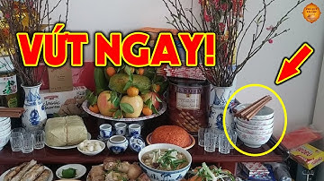 Tuyệt Đối CẤM ĐẶT BÁT ĐĨA Trên Bàn Thờ Khi Chưa Biết Điều Này Kẻo Càng Cúng Càng Mang Tội