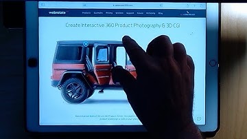 360 Product View Gesture Control