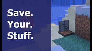 Testing the Gravestone Add-on on Minecraft's VOID and LAVA