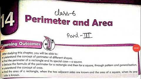 Class 6 Math cbse | Chapter 14 Perimeter and Area Part 3 | mkd agrim academy