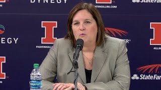 Illini WBB Postgame Press Conference vs Austin Peay | 12/10/17