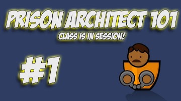 Prison Architect 101 #1 - Basic UI, Prisoner Control and Staff