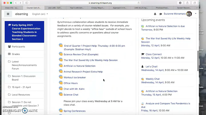 LMS Overview - Suzanne McNamara