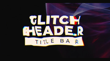 Liquid Wavy Glitch Titles | After Effects Templates - Motion Array