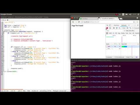 Добавляем страницу 404 NodeJS