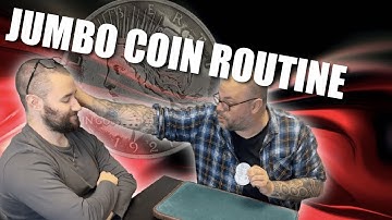 Jumbo Coin Routine by Craig Petty | Available To Learn On The Netrix