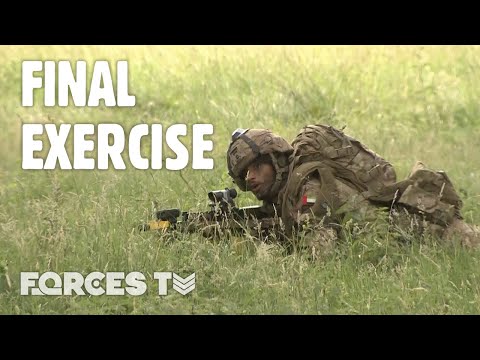 British Army Officer Cadets' FINAL Exercise Before They Graduate From Sandhurst | Forces TV