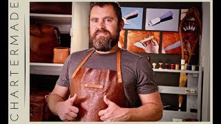 DIY Leather Apron - tutorial