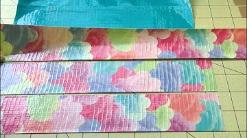 [OLD TUTORIAL] Tutorial #2: Mini Accordion Duct Tape Wallet!