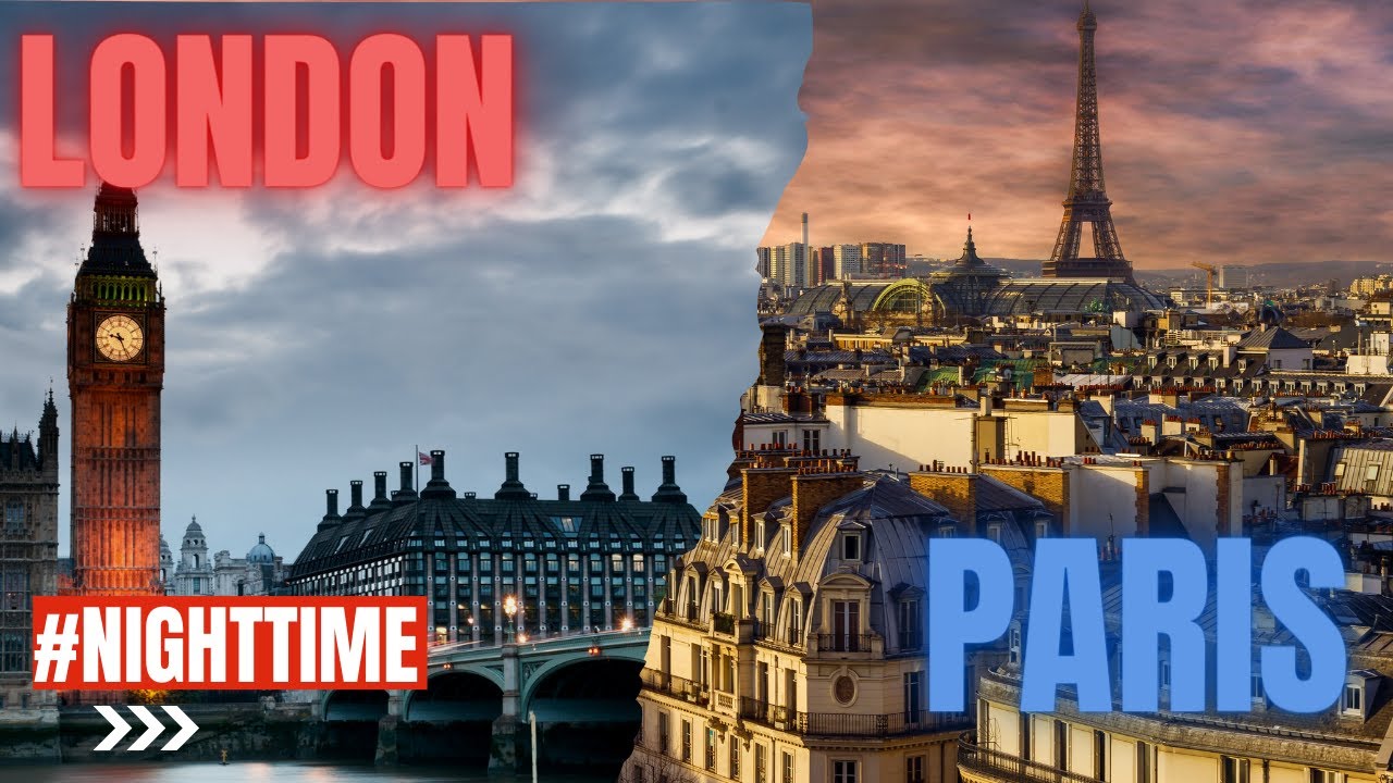 London Or Paris? Which City Is Your Favourite? 2023 Aerial Drone