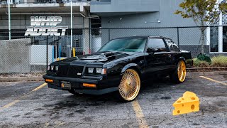 WhipAddict: 85' Buick Grand National on All Gold Staggered 24' Spokes