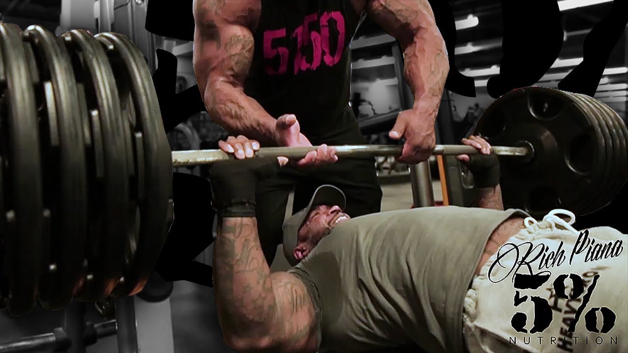 Big Dru's Heavy Bench Press Workout // Powered By KILL IT ReLoaded