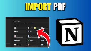How To Import PDF in Notion - New Method