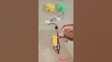 Generate electricity with homemade Dynamo dcmotor#experiment#tech#youtubeshorts#dcmotorprjwct