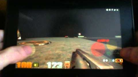 BB Playbook playing Quake 3 on OS 2.0