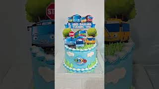 Kue ulang tahun TAYO #kueulangtahunkarakter #cakekorean #birthdaycake
