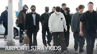 스트레이 키즈(SKZ) 인천공항 출국 | Stray Kids Airport Departure
