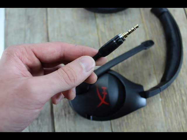 Kingston HyperX Cloud Stinger headset javítás, jack dugó csere - YouTube