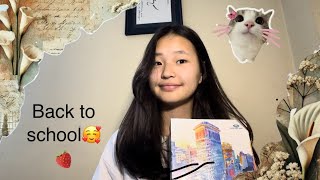 картинка: Back To School😘🍓(Хичээл орчихлооо)🥳