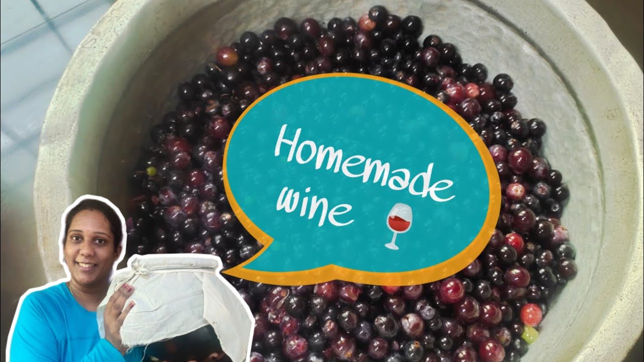 How to Make Homemade Wine Trinidad Style in REDWINE without YEAST