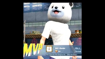 AWM HEADSHOT | Funny Moments Troll 🤣 Enemys Squed #Shorts