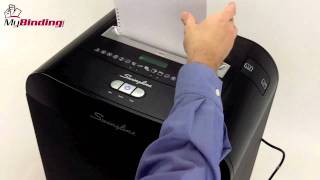 Swingline DSM07-13 Micro Cut Shredder Demo