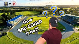 What is watching Football at an ATHLETICS STADIUM REALLY Like?! I visit Waterford FC
