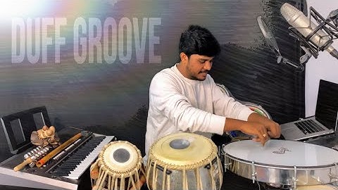 🔥Duff-Tabla-Kanjira-percussion,Live Looping On,LOGIC PRO X-with- Flute instrumental 🎧