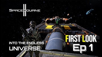My First Steps Into an Endless Universe | SpaceBourne 2 | Ep 1 – Character Creation & First Look
