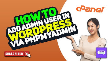 How to add new admin user to WordPress using phpMyAdmin 2025