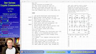 Variety Cryptic Crossword: Leapfrog Update