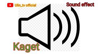 Sound effect kaget