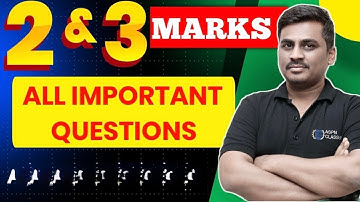 2nd  PUC EXAM 3 MATHS ALL 2 & 3 MARKS IMPORTANT QUESTIONS 2025