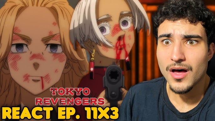 MIKEY CHEGOU!! IZANA VS MIKEY - React Tokyo Revengers EP. 10 Temporada 3 