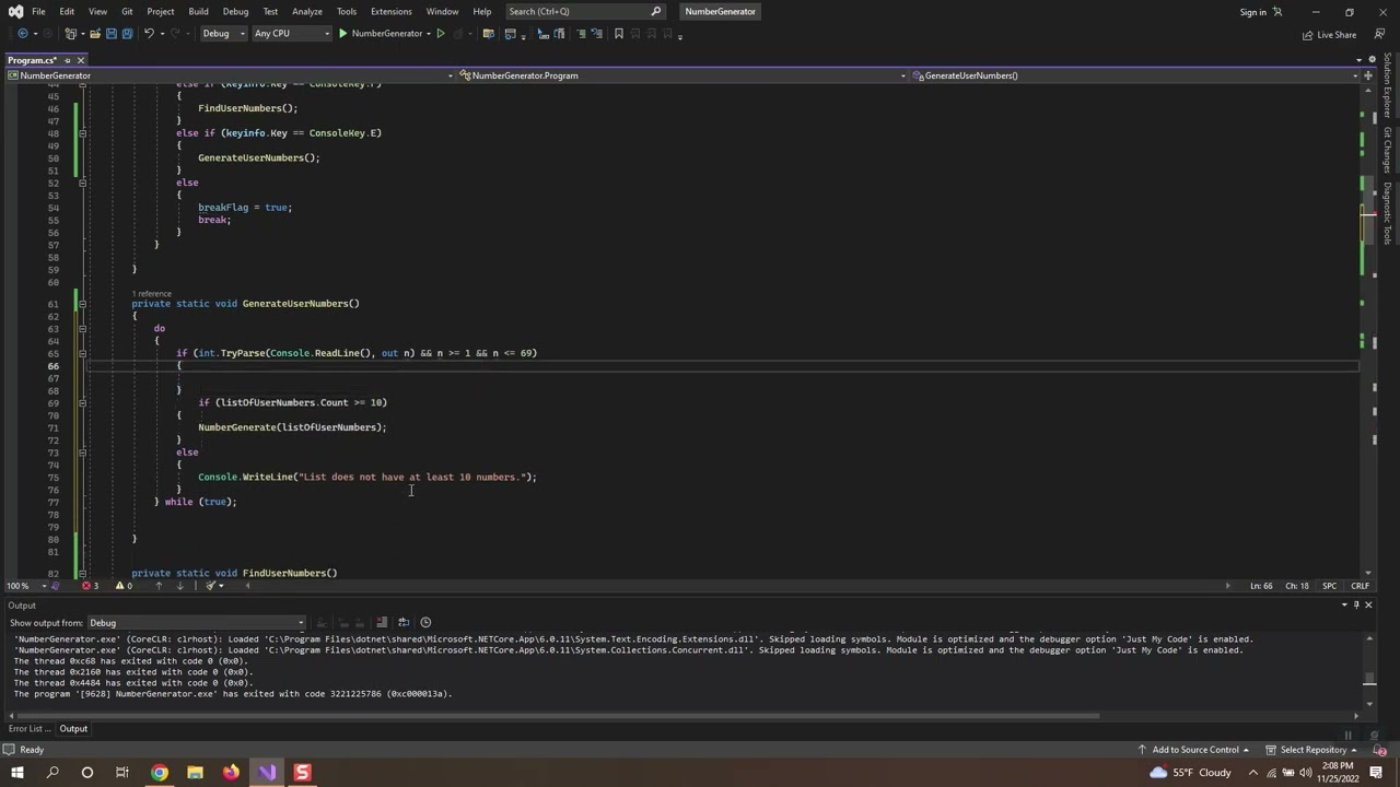 How To Make Lottery Random Number Generator in C# - Part 5