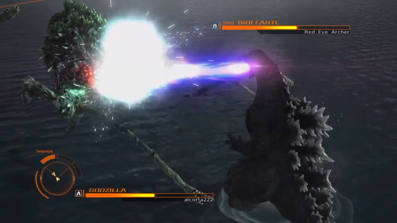 Godzilla Ps4-Heisei Godzilla VS Biollante