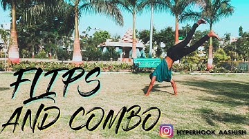 FLIPS AND COMBO FRIDAY HYPERHOOK AASHISH INDIAS BEST TRICKING PARKOUR PERSON