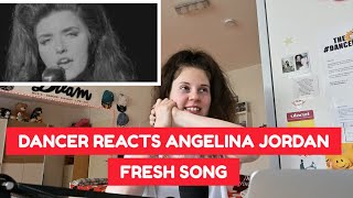 DANCER REACTS ANGELINA JORDAN - LOVE DON'T LET ME GO | FRESH SONG Resimi