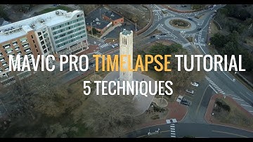 Mavic Pro - How to Shoot Time Lapse with your Mavic Pro