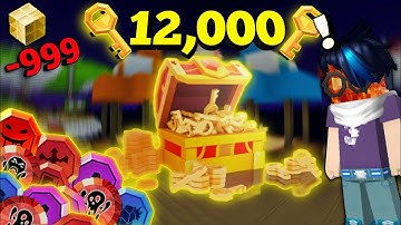 I BOUGHT 12,000 Keys🤑 And The New Horn Pass In Bedwars || Blockman Go ||