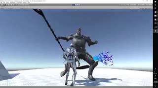 Unity - SoulsLike Test 2 - Smoother animations and movement and improved attacks