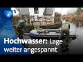 Hochwasserlage in Deutschland weiter angespannt