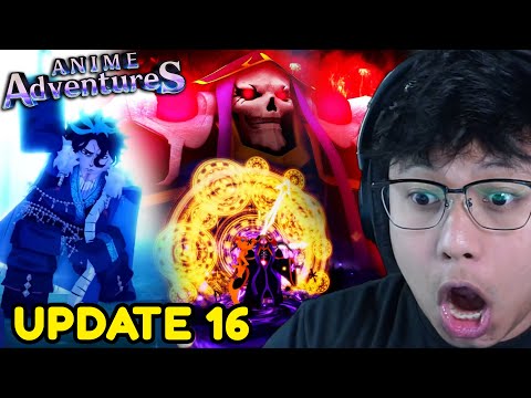 Reacting to the new anime adventures update on roblox #roblox #fyp #an, Anime