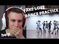 [CHOREOGRAPHY] BTS (방탄소년단) 'FAKE LOVE' Dance Practice - Reaction