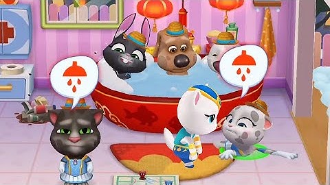 MY TALKING TOM FRIENDS: UP GAMEPLAY 2023 PART 35 ~ IOS, WALKTHROUGH, ANDROID, MOBILE GAME