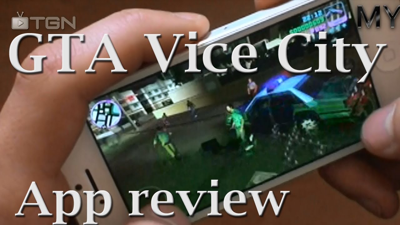 GTA Vice City App review Iphone/Ipad/Ipod DEUTSCH YouTube