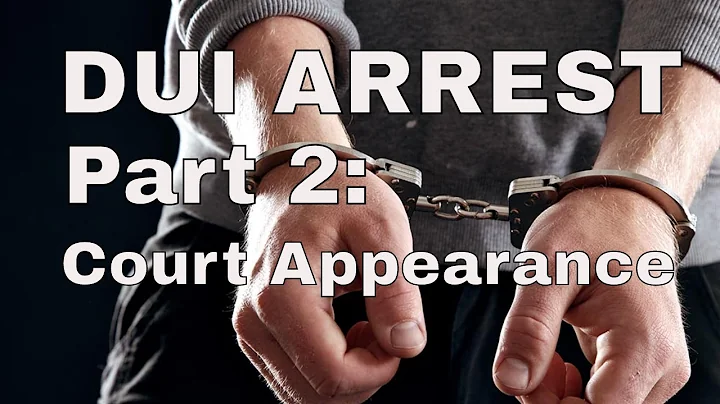 What Happens When You Go to Court for a DUI?