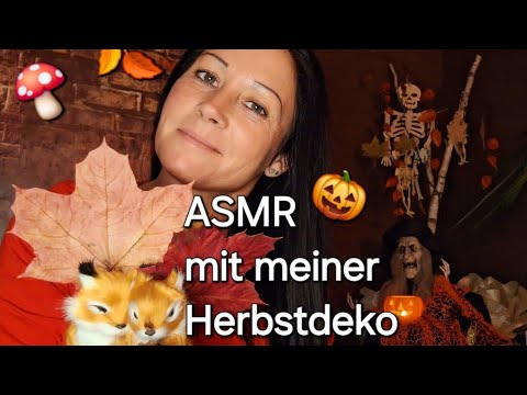 [ASMR] Ich gebe Euch Tingles mit meiner Herbstdeko🦔🍁🌰