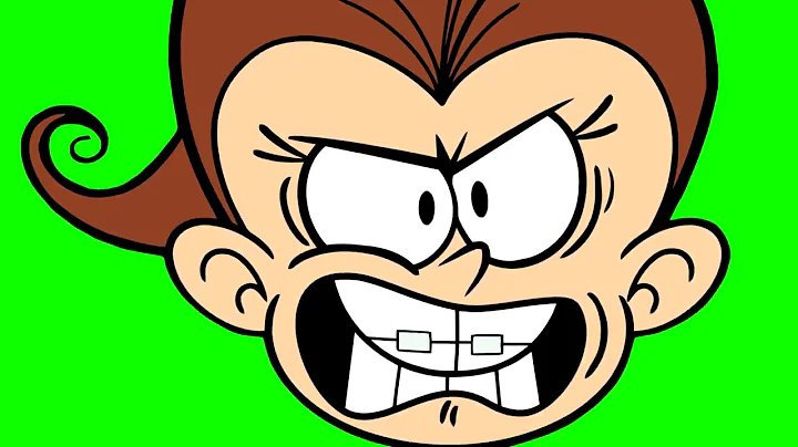 Luan Loud Jumpscare [GREEN SCREEN]